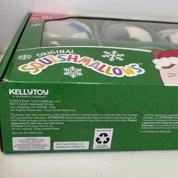 🆕2023 Winter Squishmallows 4” Boxed Set 8 pack NIB - Picture 11 of 16